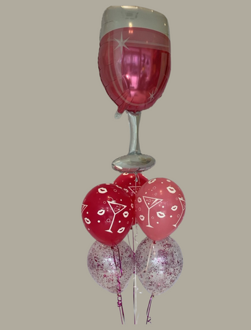 Bouquet de ballons Pink Cocktail