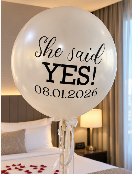 Ballon- She said Yes!