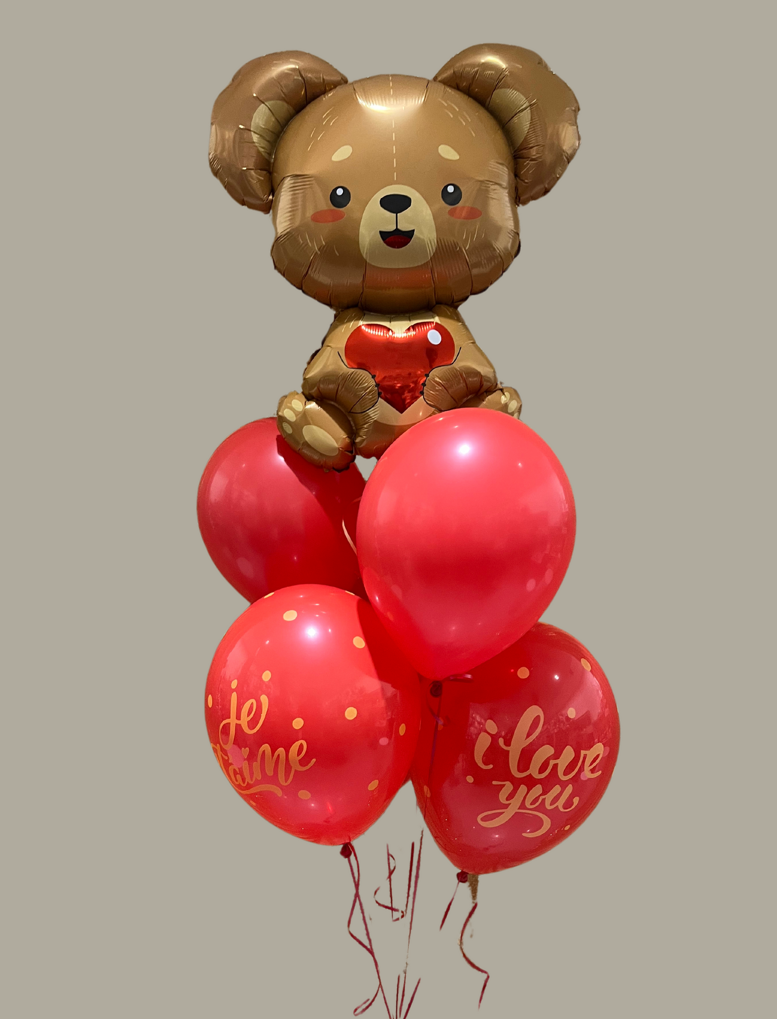 Bouquet de ballons- Ourson