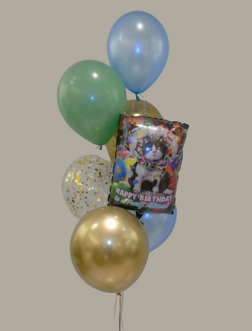 Bouquet de ballons - Happy Birthday Party animal