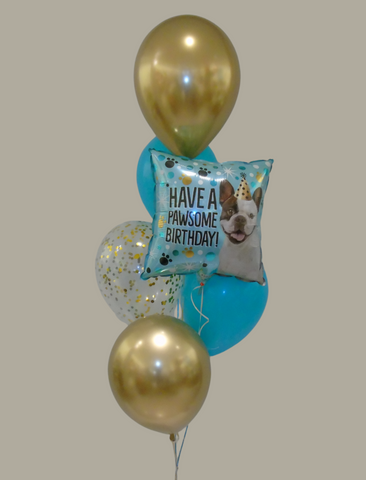 Bouquet de ballons  Pawsome Birthday