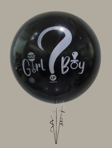 Ballon révélation de genre fille (Gender reveal)