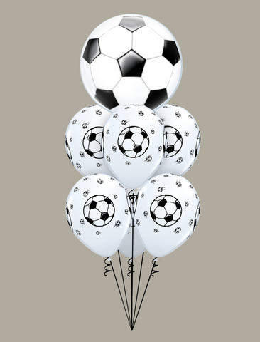 Bouquet de ballons soccer