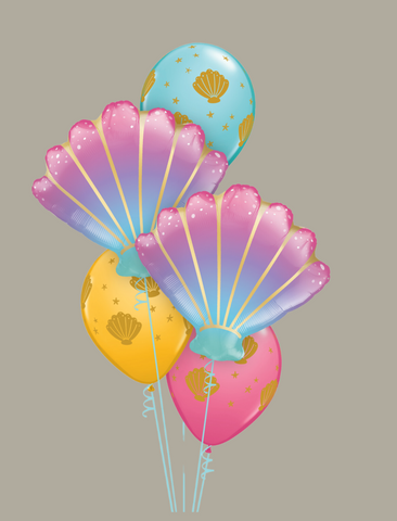 Bouquet de ballons Coquillage