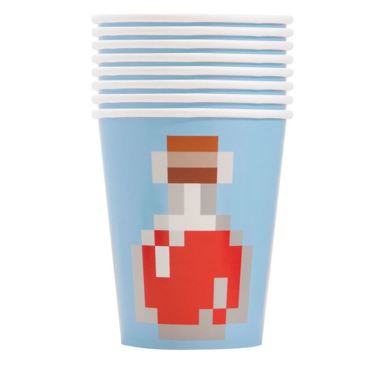 Verre en carton Minecraft