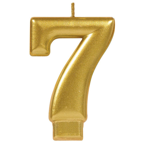 chandelle or en forme de chiffre 7