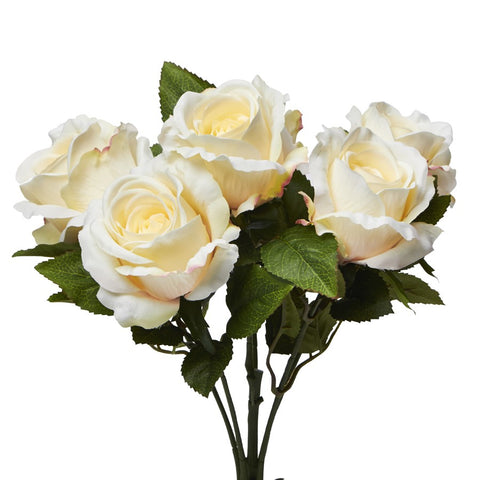 Bouquet de roses  ivoire