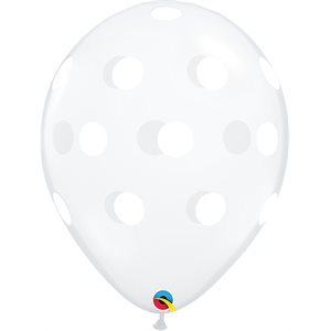 Ballon latex- Petit pico blanc