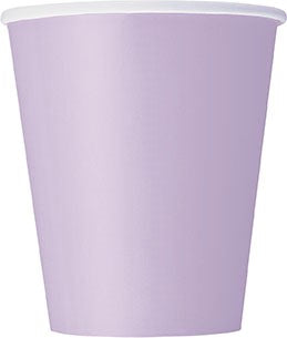 verres en carton lilac