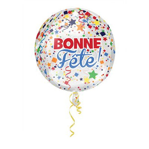 Ballon Orbz-Bonne Fête