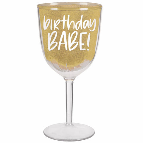 Verre à vin- Birthday Babe
