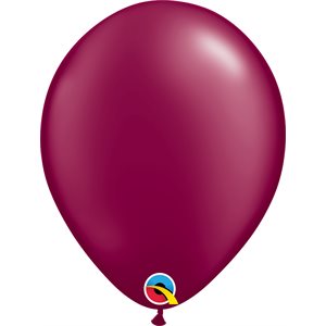 Ballon latex-Bourgogne perlé