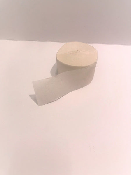 guirlande papier crêpé blanc