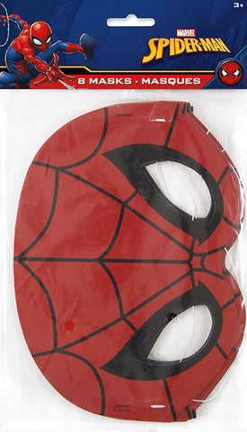 masque en carton pour enfant image de spiderman