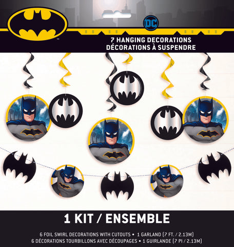 Ensemble de décorations Batman