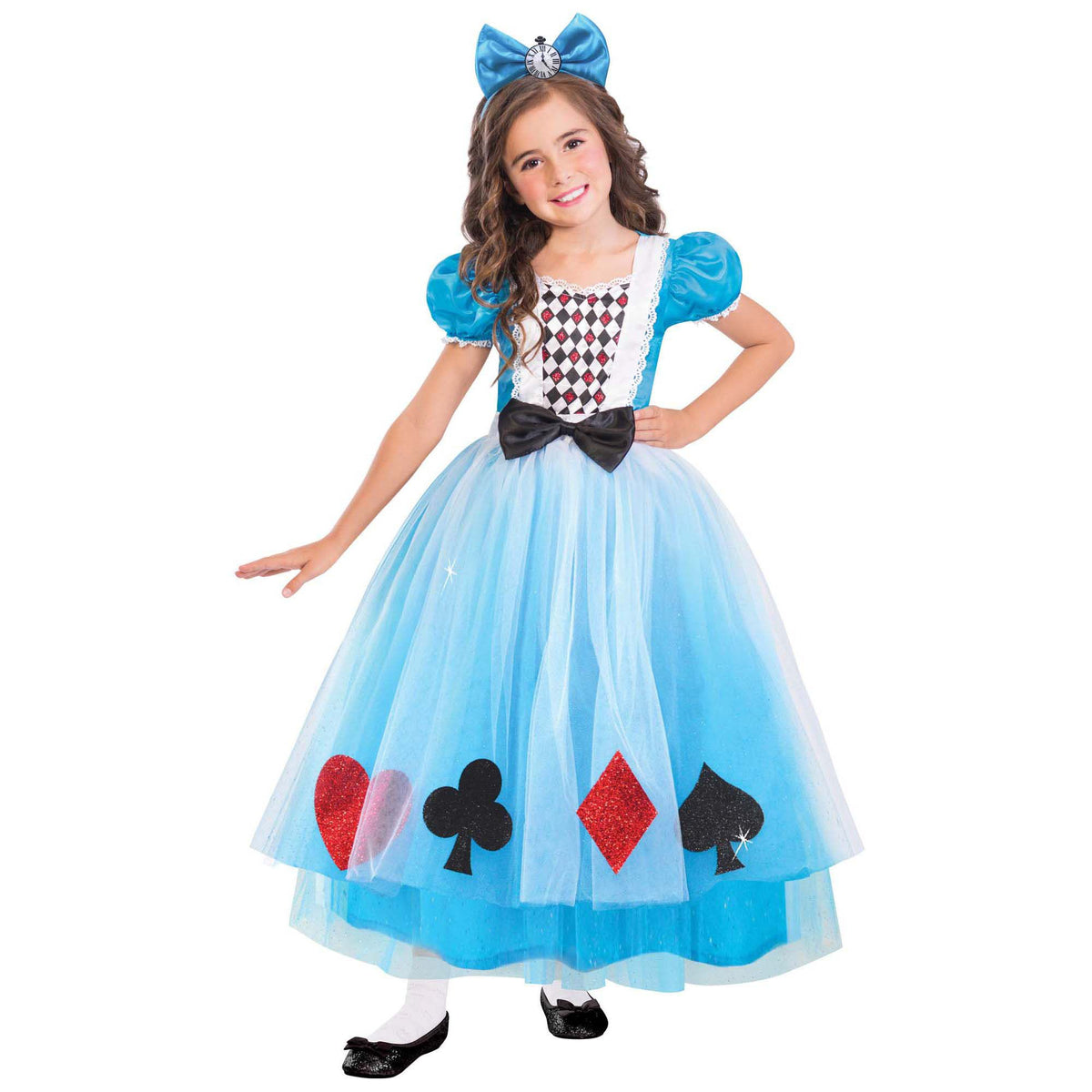BU - 7T - Costume Alice au Pays des Merveilles pour Femme et Enfant