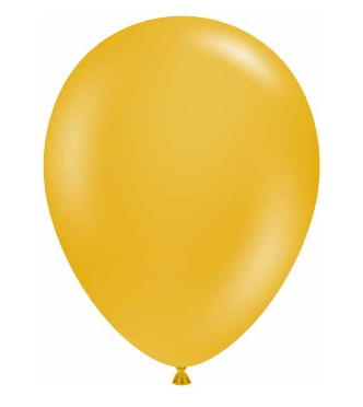 Ballon latex- Moutarde