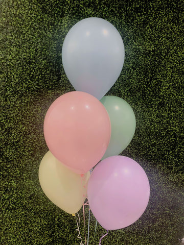 Bouquet de ballons Pastel