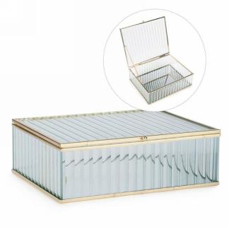 Boîte à bijoux en verre