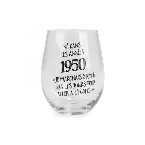 Verre à vin- 1950