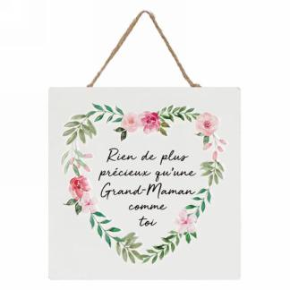 Plaque décorative à suspendre "Grand-maman"