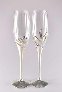 Flûte de champagne Mr.&Mrs.