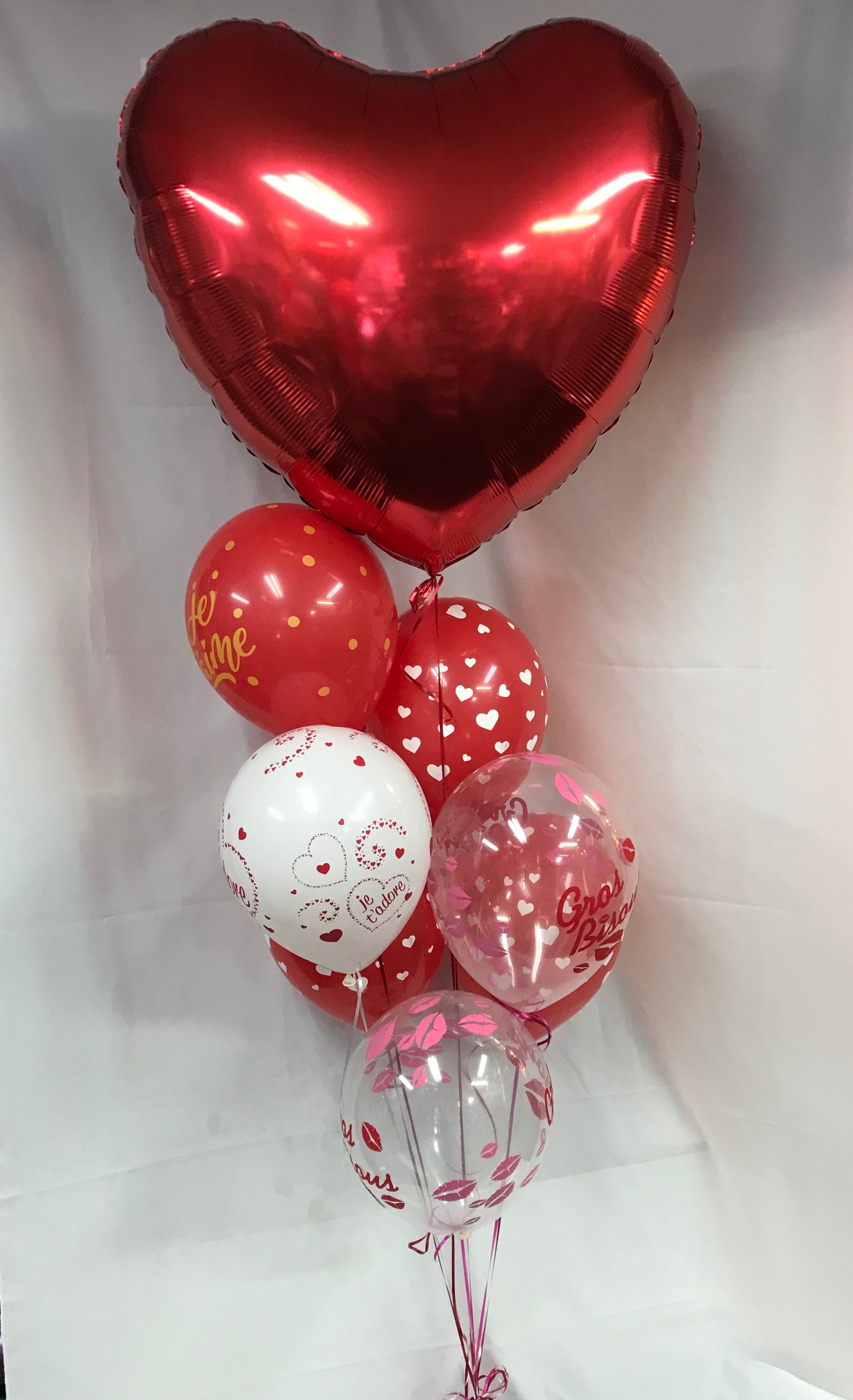 Bouquet de ballons L'amoureux – La Fiesta Ideal