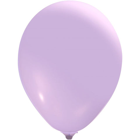 Sac de 50 ballons lilas pastel