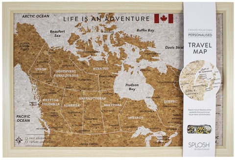 Cadre carte du Canada