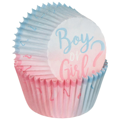 Moules à cupcakes -Gender Reveal
