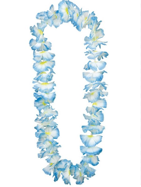 Lot De 48 Colliers Fleuris Hawaïens - 12 Colliers, 12 Bandeaux, 24 Bracelets - Tissu Doux - Pour Fête, Mariage, Plage
