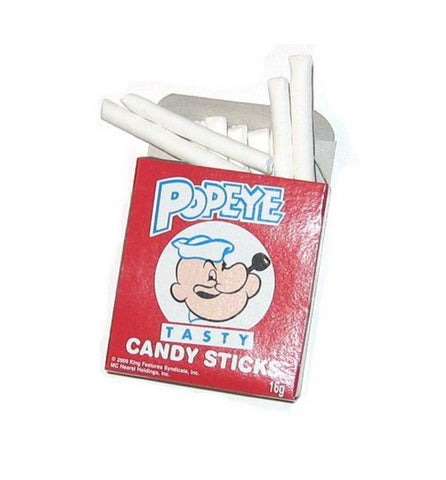 Popeye candy sticks