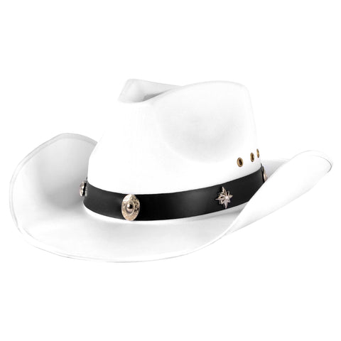 Chapeau de Cowboy blanc