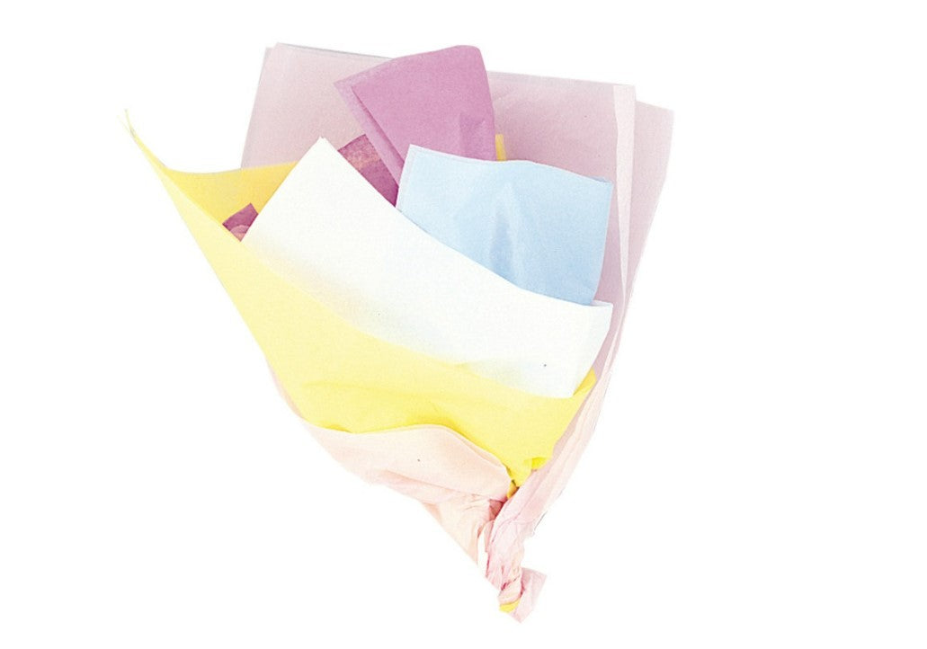 Papier de soie -couleurs pastel