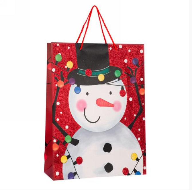 Sac Cadeau De Noël à Cordon - Père Noël - Bonhomme De Neige - Sac De De Noel A Cordon Pere Noel Bonhomme De Neige Sac De Rangement Pour Poupee Rouge 3 Pieces 98496776