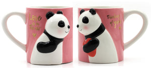 Ensemble de tasses panda
